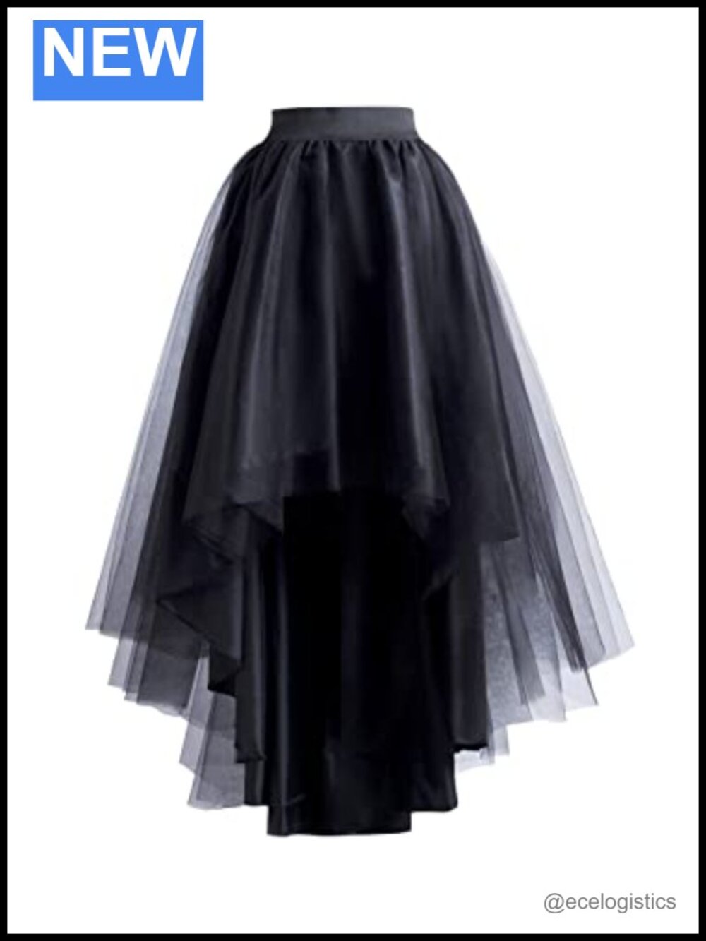 High Low Tulle Skirt Women Lace Up Wedding Party Prom Mesh Long Tutu Skirt